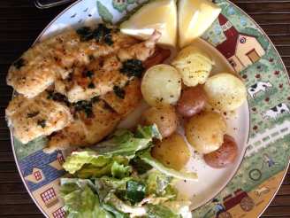 Easy Pan Fried Sole Fish With Lemon-Butter Sauce