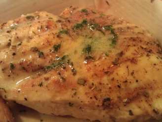 Broiled Herb Chicken With Lemon Butter Sauce