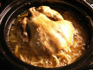 Crock Pot French Onion Chicken