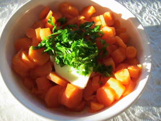 Glazed Fresh Carrots Vichy