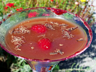 Sweet Chocolate Raspberry Martini