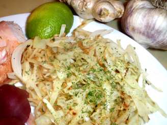 Easy Gingered Cabbage