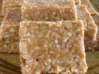 Unbaked Peanut Butter and Honey Bars