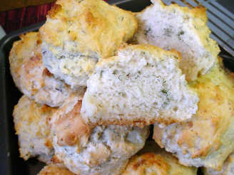 Buttery Cheese Dill Biscuits