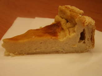 South African Milk Tart -- Traditional