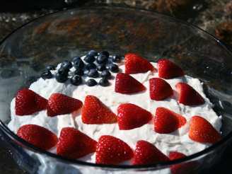 Red, White and Blue Dessert