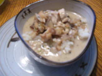 Laotian Chicken & Rice Soup