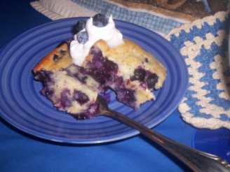 Blueberry-Sour Cream Coffeecake