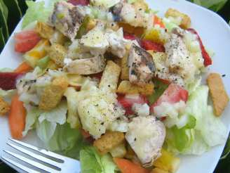 Fruity Grilled Chicken Salad Supper