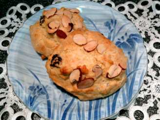 Dried Cherry and Almond Scones