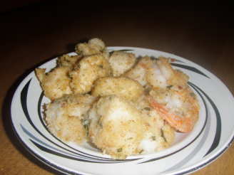 Parmesan Crusted Broiled Scallops