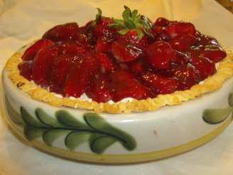 Strawberry Satin Pie