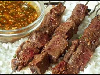 Asian Beef Skewers - 3 Points
