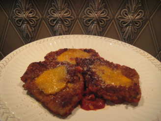 Pork Cutlets Parmesan with Tomato Sauce