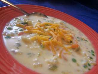 3 C's Soup  #3 (Carrot, Cauliflower & Celery) W/Cheese