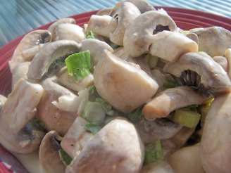 Sienisalaatti (A Fresh Mushroom Salad from Finland)