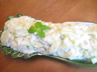 Mint Cucumber Salad