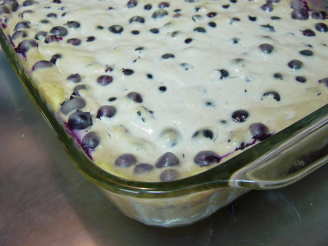 Blueberry Sour Cream Kuchen Bars