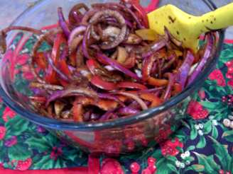 Sweet and Sour Red Onion Condiment