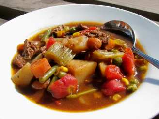 Crockpot Veggie & Potato Soup