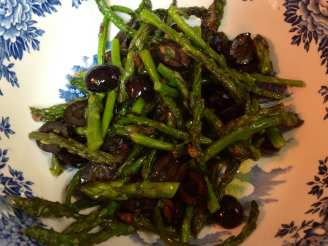 Greek Olive and Asparagus Saute