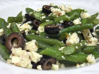 Salad of French-Style Green Beans and Goat's Cheese