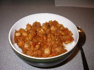 Spicy Crock Pot Chickpeas