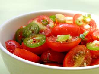 Spiced Marinated Tomatoes