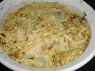 Spaetzle Noodle and Cheese Bake
