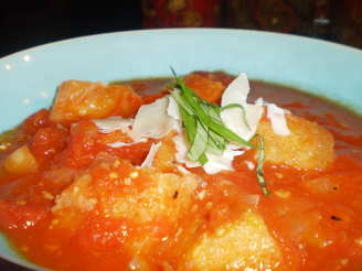 Tomato and Garlic Bread Soup