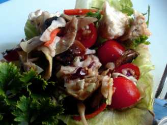 Mushroom, Tomato and Artichoke Salad - Low Fat