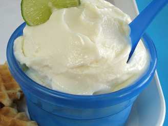 Key Lime Frozen Yogurt