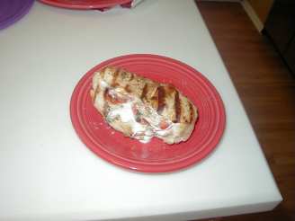 Grilled Basil-Tomato-Goat Cheese Chicken