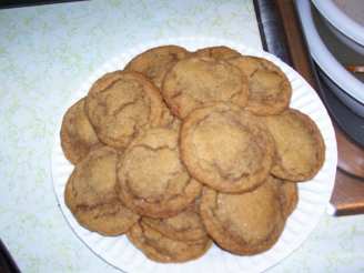Gluten Free Gingersnap Cookies