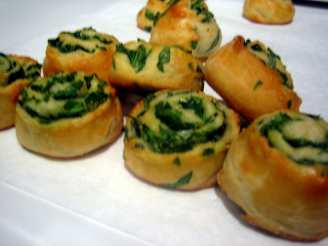 Miniature Spinach Parmesan Puffs