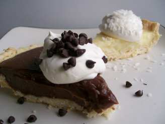 Cream Pie (Chocolate, Coconut, and Banana Variations)
