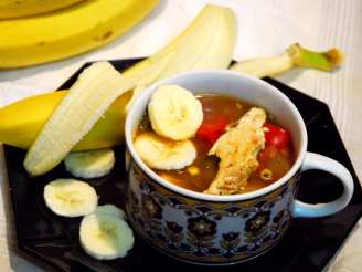 Caribbean Chicken Soup With Bananas