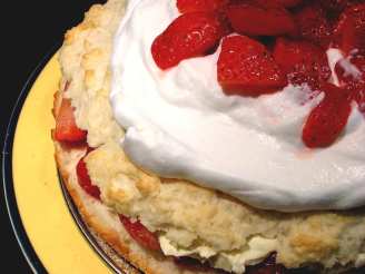Simply Sensational Low Fat Strawberry Shortcake