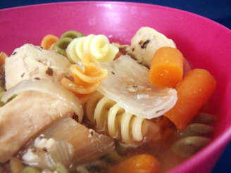 Simple Crock Pot Chicken Noodle Soup