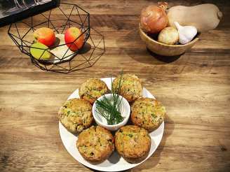 Cheese and Spinach Muffins