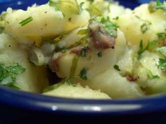 French Potato Salad With Anchovies