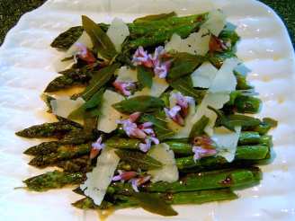Roasted Asparagus Salad With Fried Sage