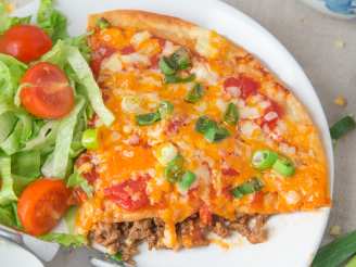 Taco Bell Style Mexican Pizzas