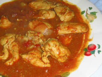Chicken Bhuna Masala - a Chicken Curry