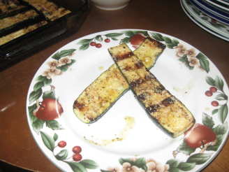 Grilled Zucchini With Garlic and Lemon Butter Baste
