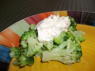 Broccoli With Horseradish Sauce