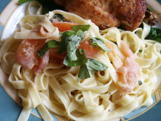 Linguine and Summer Vodka Sauce