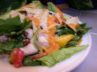 Chicken BLT Taco Salad