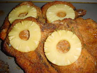Oven-Baked Pineapple Pork Chops