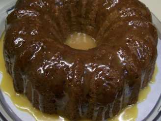 Apple-Nut Cinnamon Bundt Cake With Brown Sugar Glaze